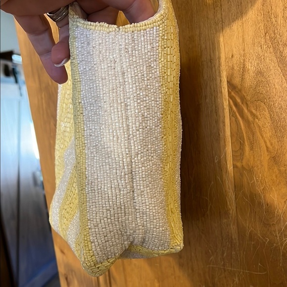 Made In India | Stripped Beaded Shoulder Bag - Picture 6 of 8